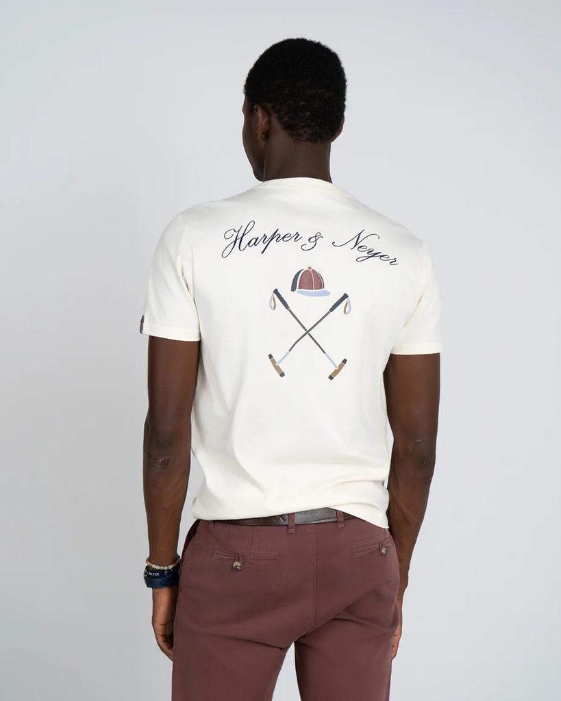 Camiseta Retro Logo Raw - Harper &amp; Neyer