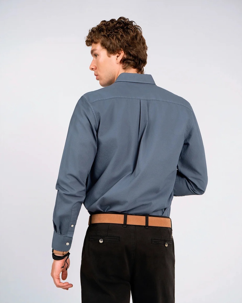 Camisa Estructura Veneto Blue Tide - Harper &amp; Neyer
