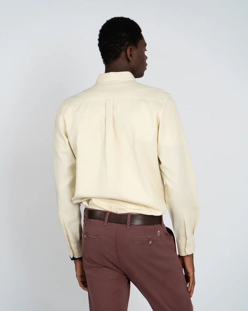 Camisa Estructura Veneto Beige Desert - Harper &amp; Neyer