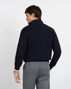 Jersey Zipper Navy Blue - Harper &amp; Neyer
