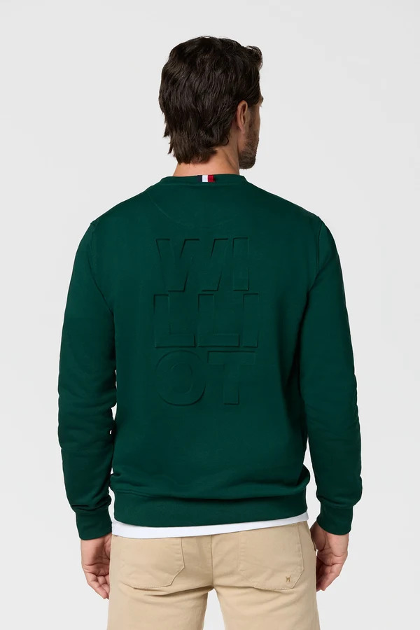 Sudadera Sunk Verde Botella - Williot