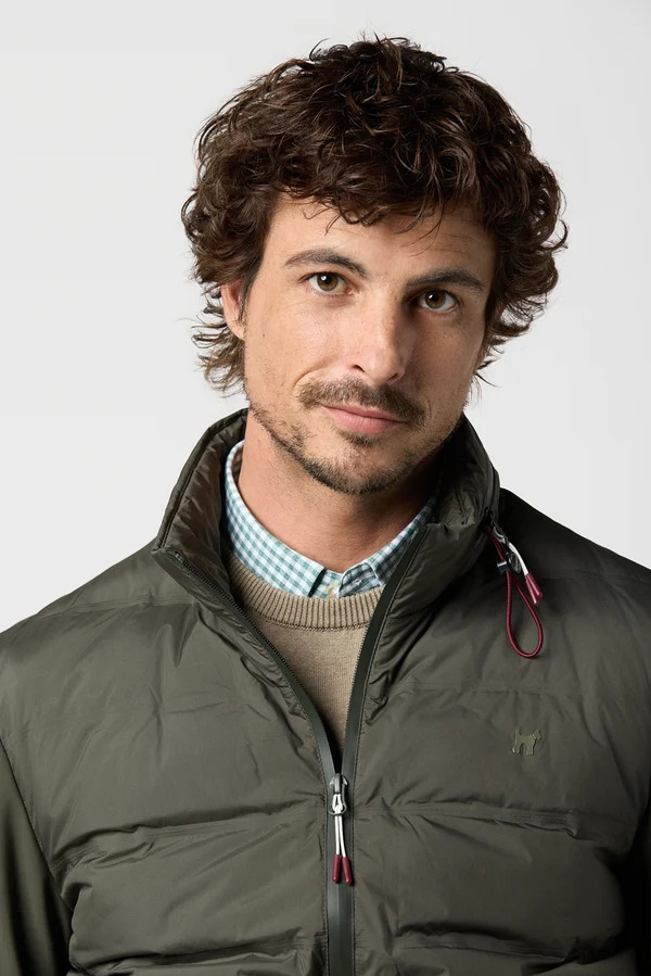 Chaqueta Técnica Híbrida Verde Caza - Williot