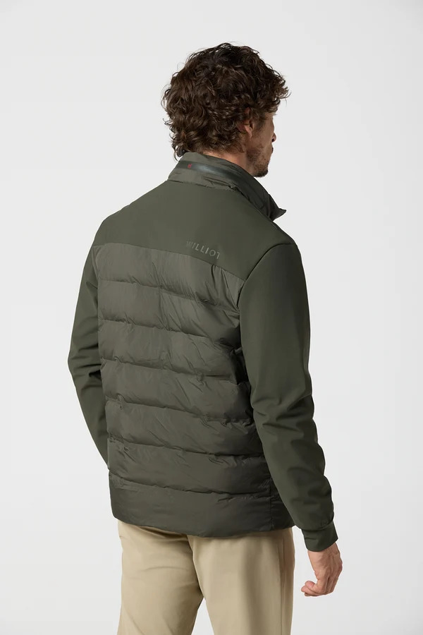 Chaqueta Técnica Híbrida Verde Caza - Williot