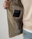 Chaqueta Corta Sarga Beige - Scotta