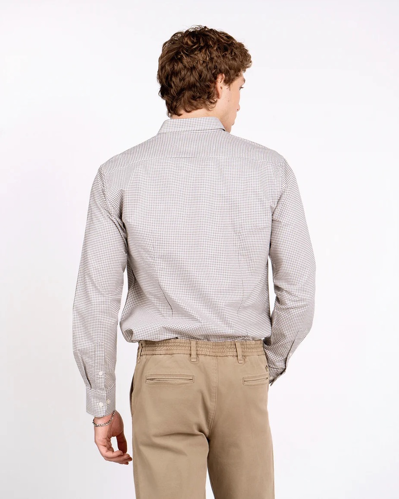Camisa Cuadros Vichy Gray Ember - Harper &amp; Neyer