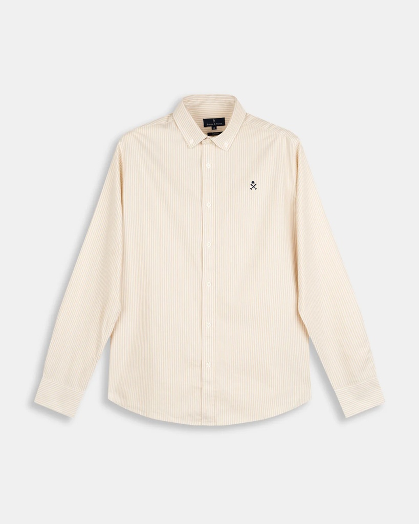 Camisa Rayas Mediterráneo Golden Sand - Harper &amp; Neyer