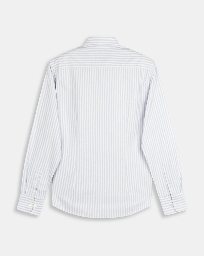 Camisa Rayas North Sea Iced Blue - Harper &amp; Neyer