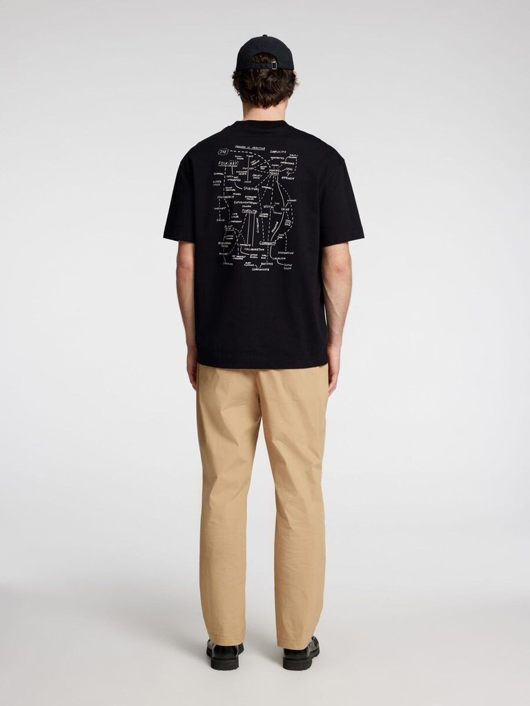 Camiseta Black License SS O-Neck Tee - Selected (copia)