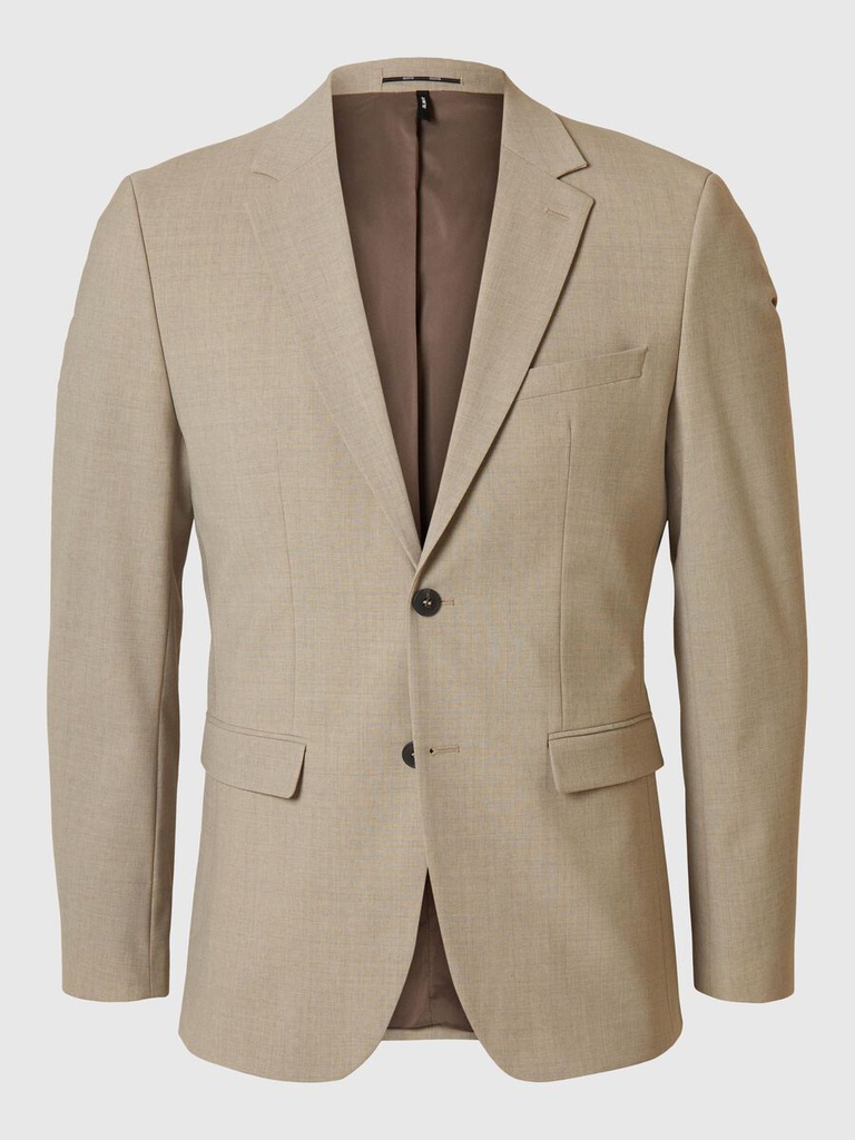 SlhSlim Cedric Structure Sand - Americana Beige - Selected Homme