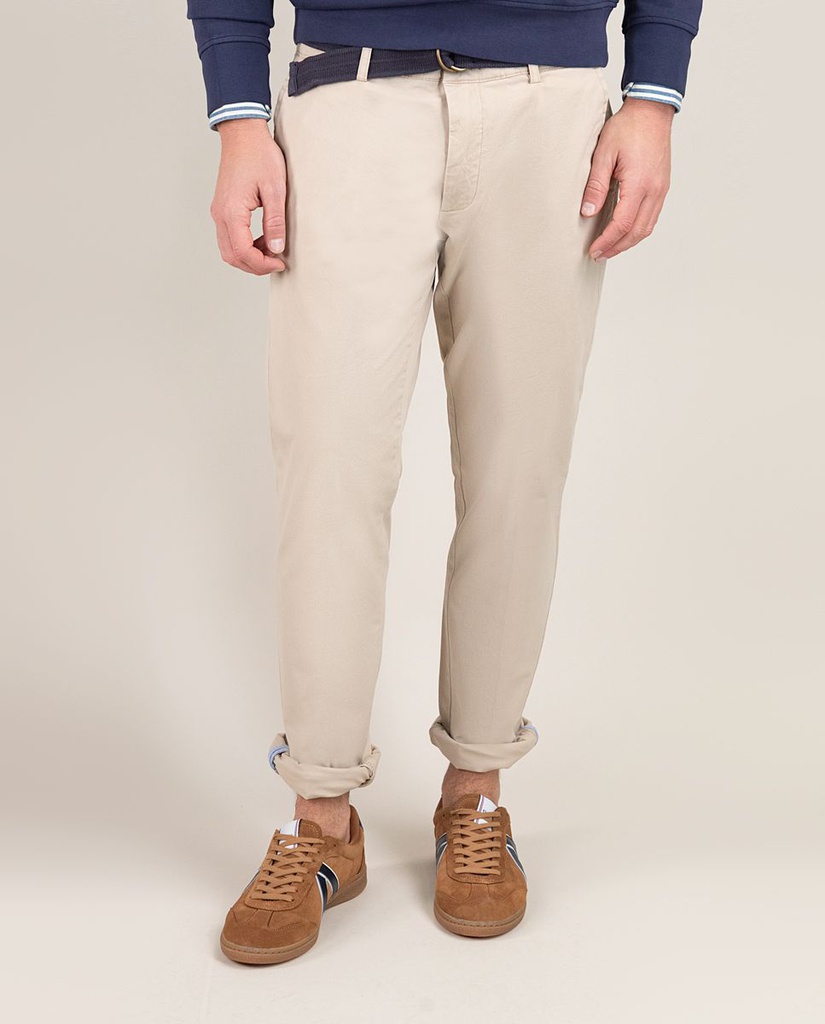 Pantalón Chino Básico Beige - El Ganso