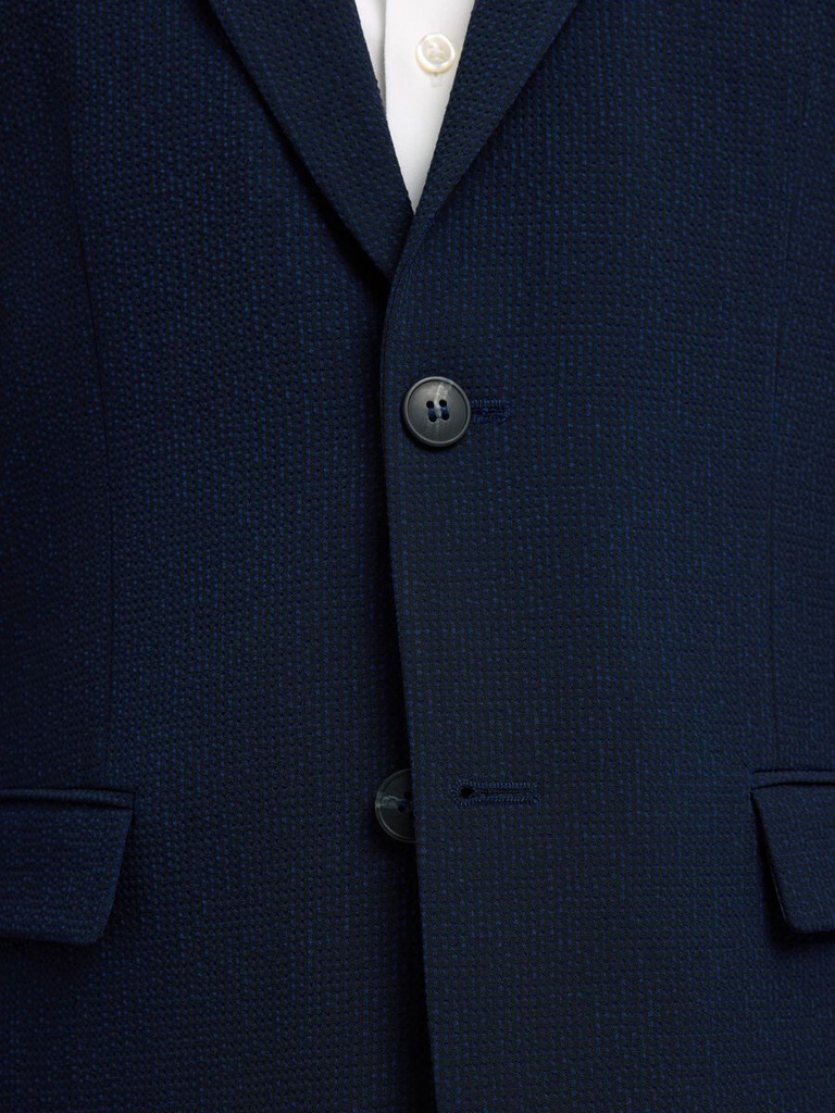 Slhslim Jose Seersucker Blz Flex - Americana Dark Navy - Selected Homme