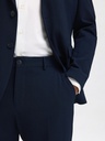 Slhslim Jose Seersucker Trs Flex - Pantalón Traje Dark Navy - Selected Homme