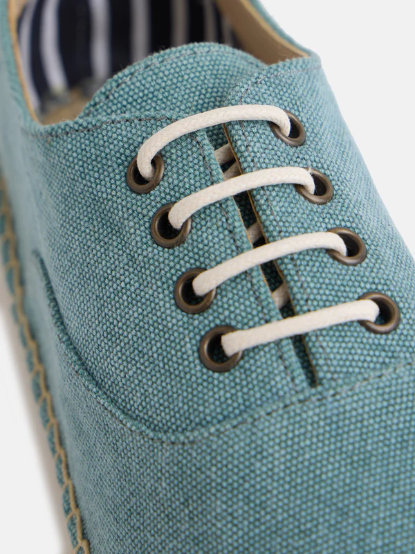 Alpargata Cubierta Sport Etnica Verde - Silbon