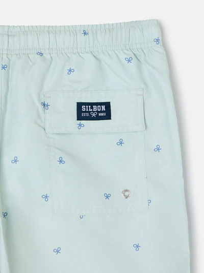 Bañador Miniraquetas Aguamarina - Silbon