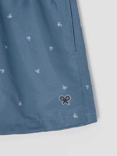 Bañador Miniraquetas Azul Medio - Silbon