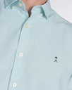 Camisa Oxford Color Turquoise - Harper &amp; Neyer