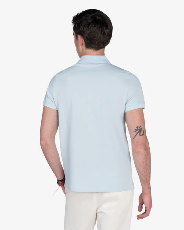Polo Ayram Sky Blue - Harper &amp; Neyer