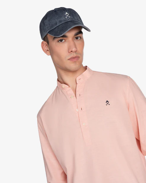 Camisa Polera Valley Rose Blush - Harper &amp; Neyer