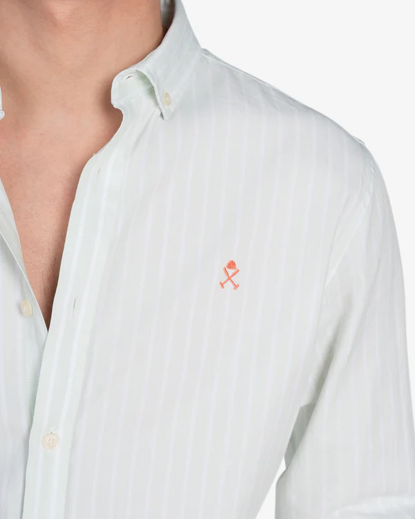Camisa Palooza Green  - Harper &amp; Neyer