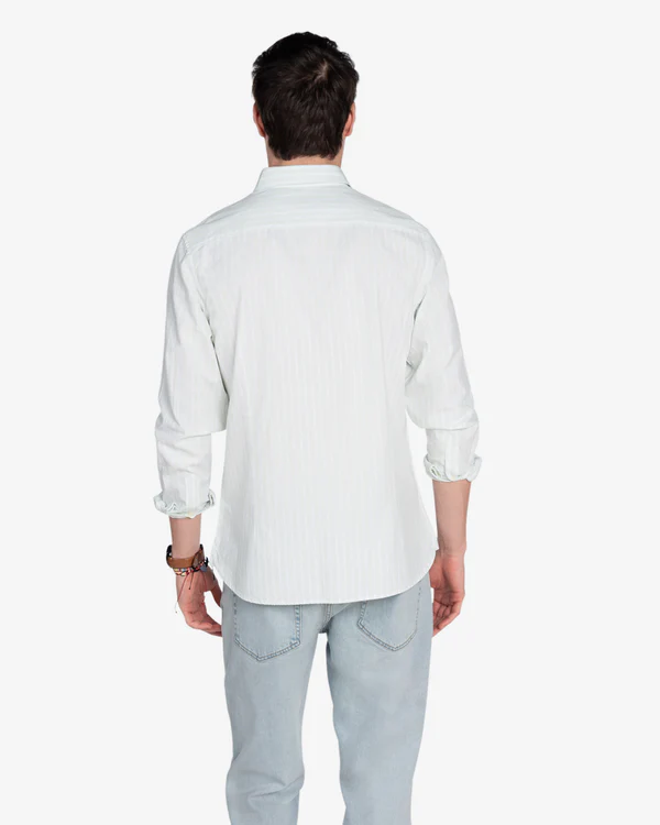 Camisa Palooza Green  - Harper &amp; Neyer