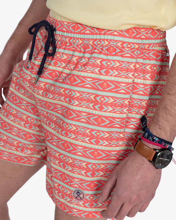 Bañador Ethnic Light Coral  - Harper &amp; Neyer