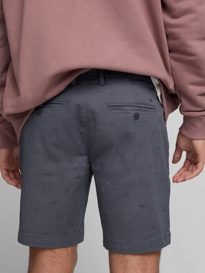 Bermuda Fantasia Azul Indigo - Silbon