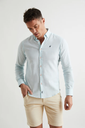 Camisa Lino Turquesa - Williot