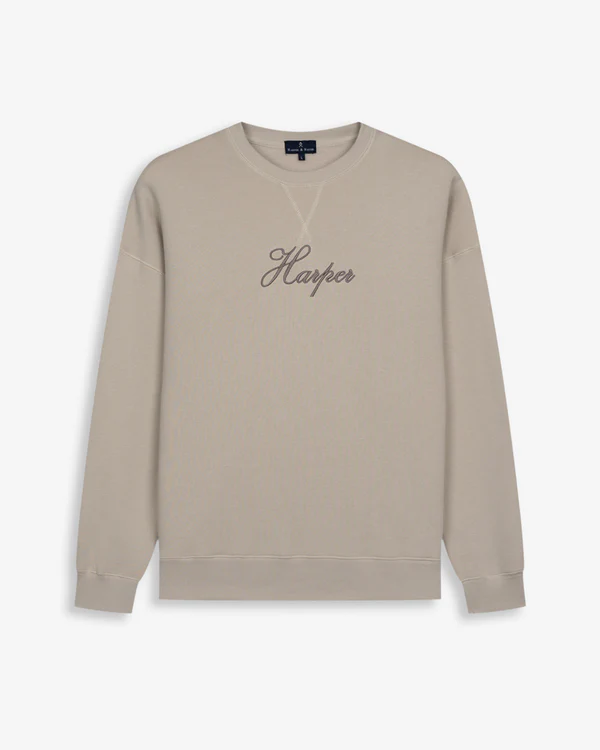 Sudadera Golden Gate Pearl Gray  - Harper &amp; Neyer