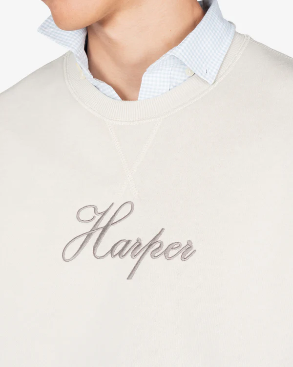 Sudadera Golden Gate Pearl Gray  - Harper &amp; Neyer
