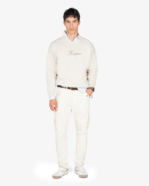 Sudadera Golden Gate Pearl Gray  - Harper &amp; Neyer