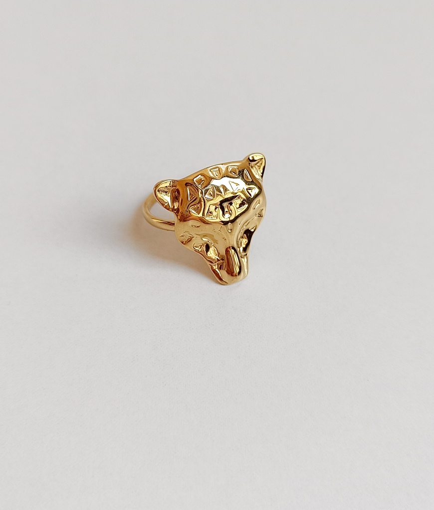 Anillo Pantera Dorada