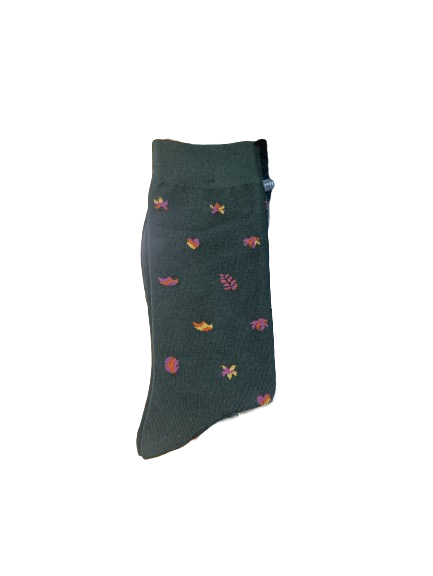 Calcetines Motivo Flores y Corazón