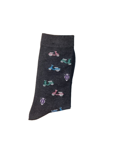 Calcetines Vespa Fondo Marrón