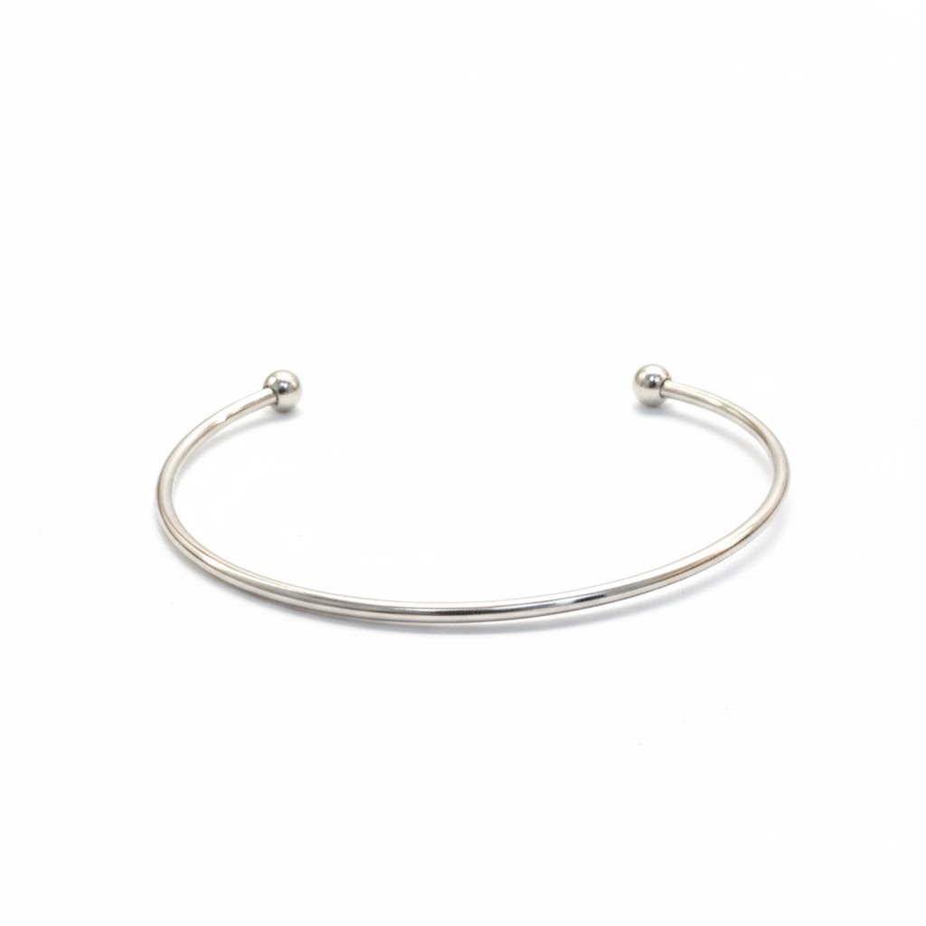 Brazalete Básico Plateado