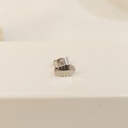 Pendiente Pez Midi Plateado