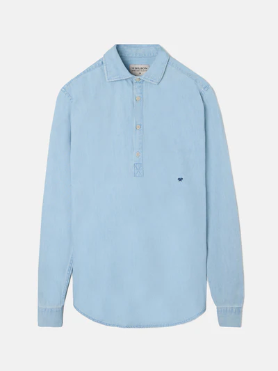 Polera Sport Denim Light Blue - Silbon