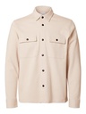 Sobrecamisa Jackie Sweat Jacket Noos Beige - Selected Homme