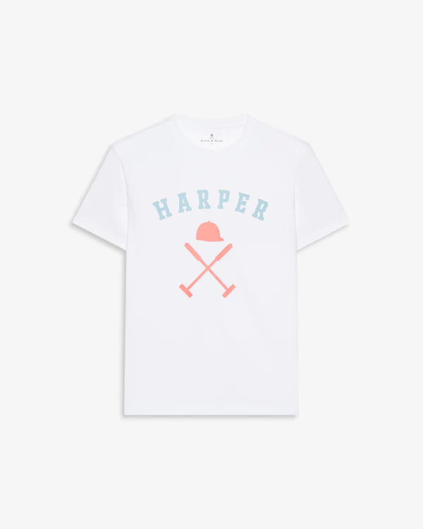 Camiseta New England White - Harper &amp; Neyer