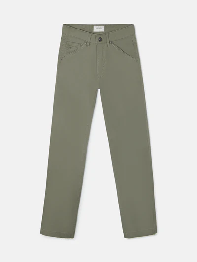 Pantalon Sport Cinco Bolsillos Casual Verde - Silbon