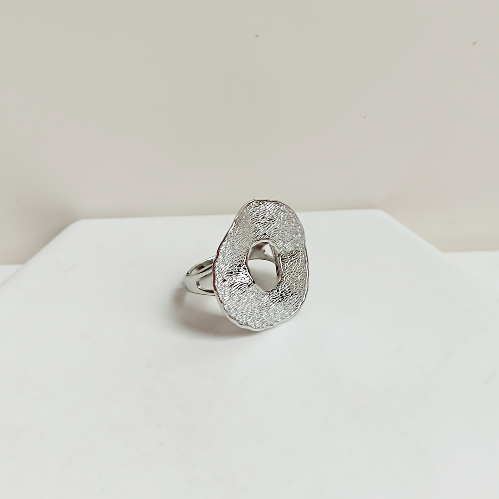 Anillo Circular  Plateado