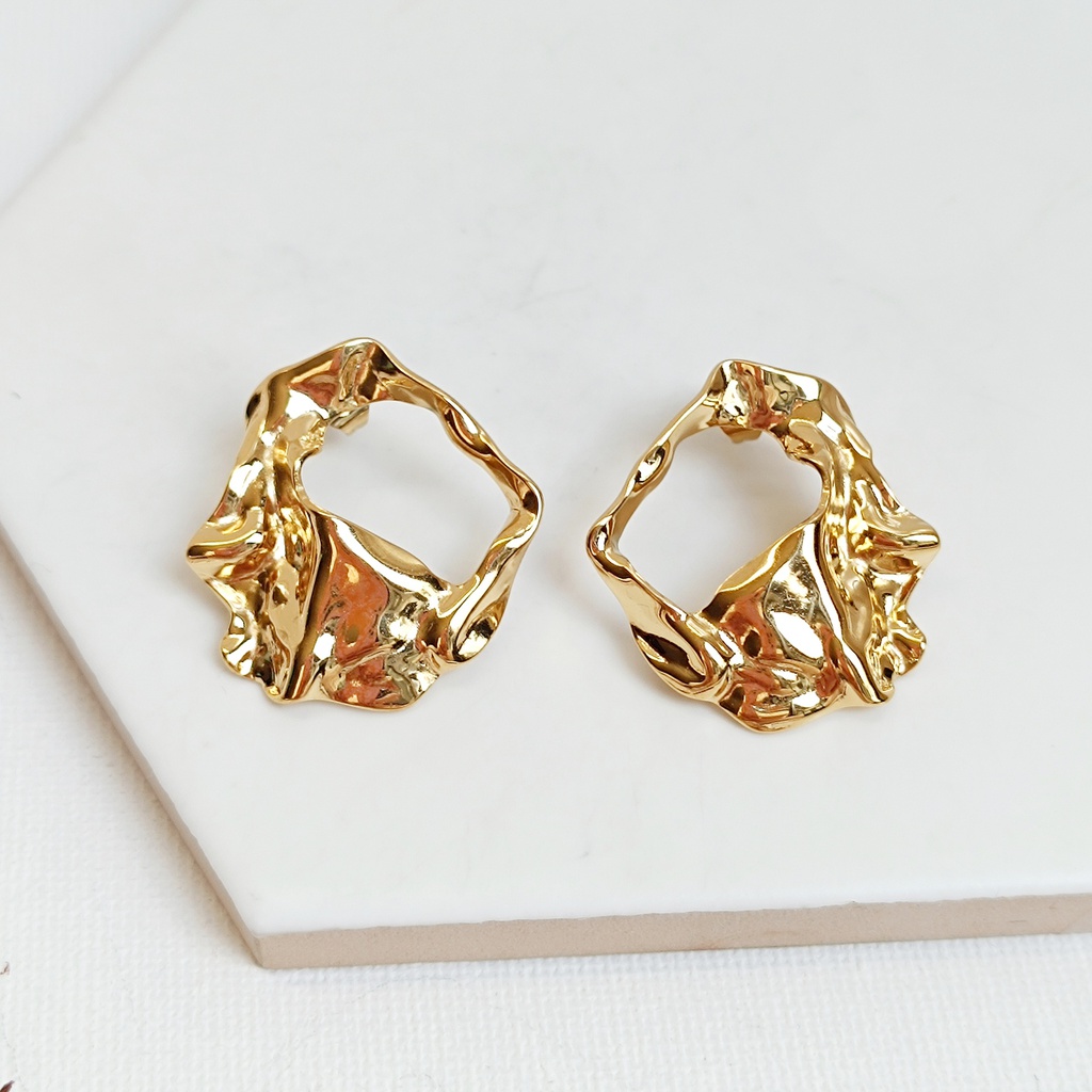 Pendientes Luminoso Dorado