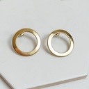 Aros Chapados Dorado