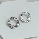 Aros Chapados Plateado