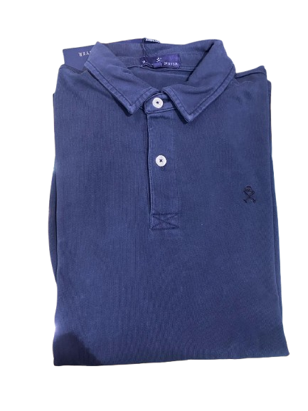Polo Ayram Navy Blue - Harper &amp; Neyer
