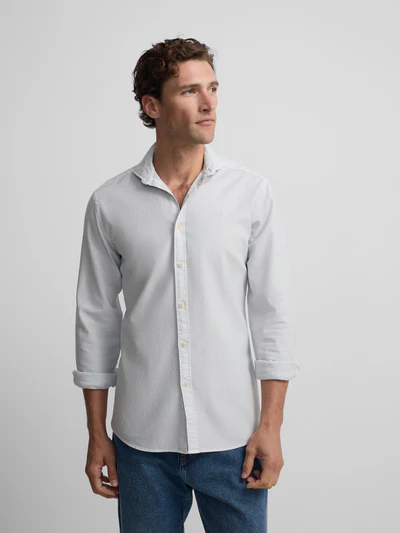 Camisa Sport Estructura Logo Verde Claro - Silbon