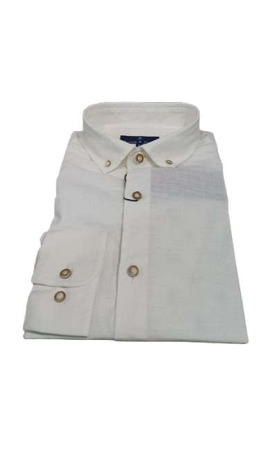 Polera Mao Lino White Mist - Harper &amp; Neyer