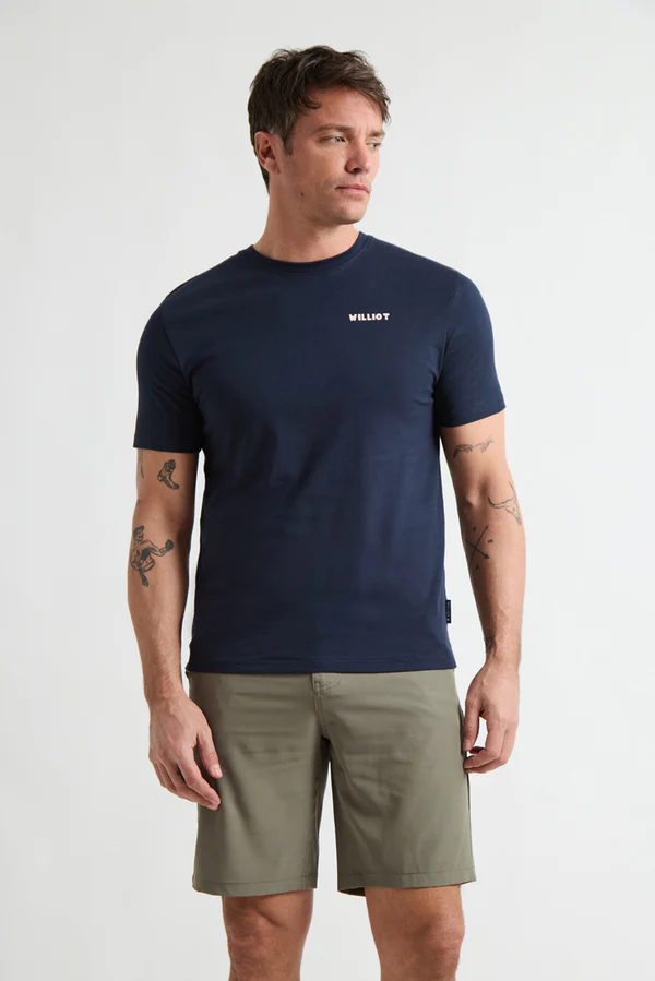 Camiseta Círculo Étnico Marino - Williot