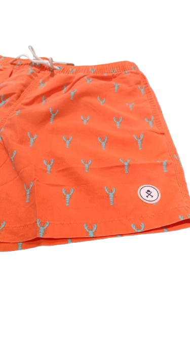 Bañador Print Langosta Coral Peach - Harper &amp; Neyer