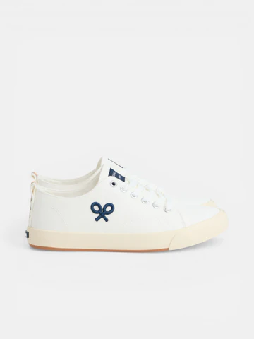 Zapatilla Classic Lona Blanco - Silbon