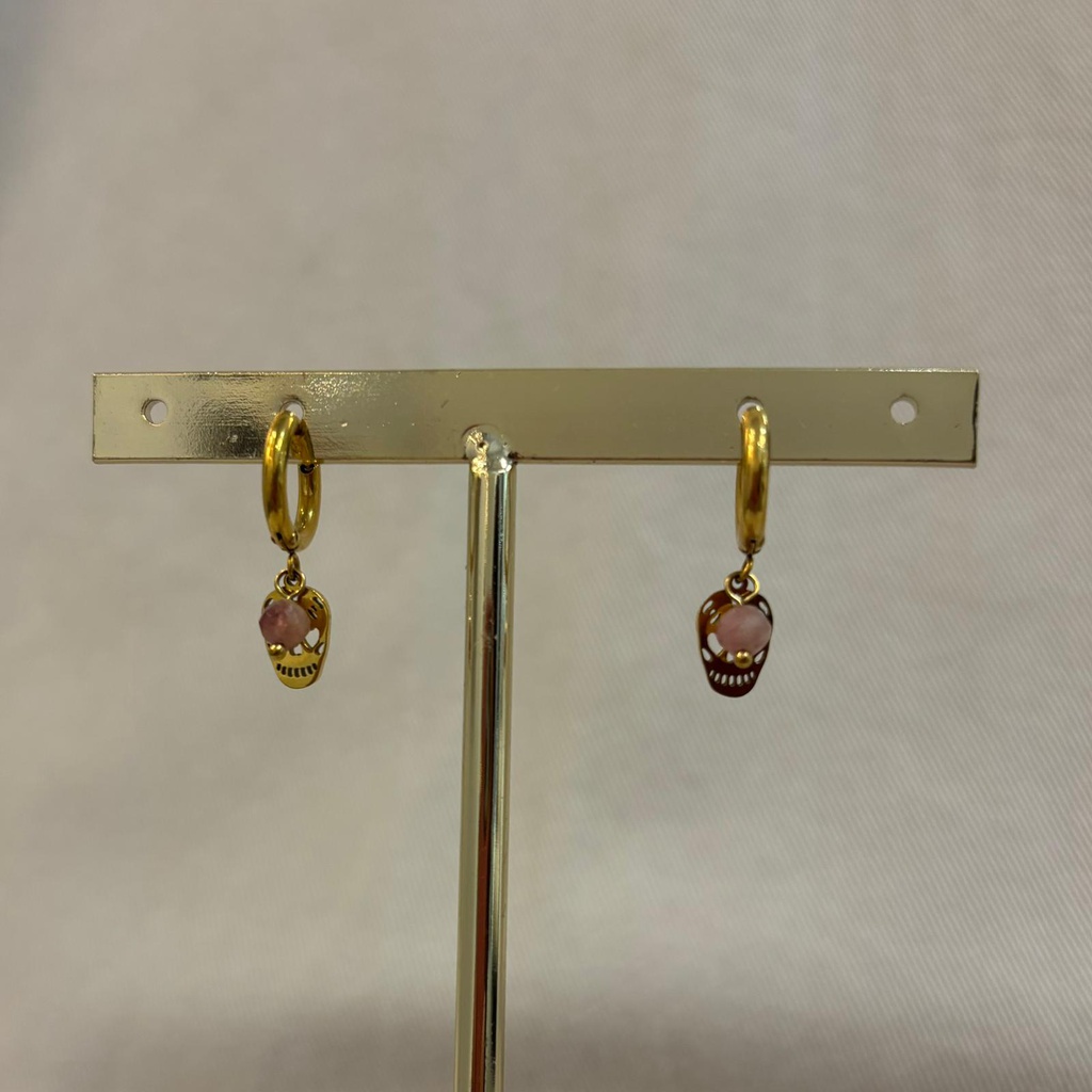 Arito Charm Clavera Con Piedra Dorado